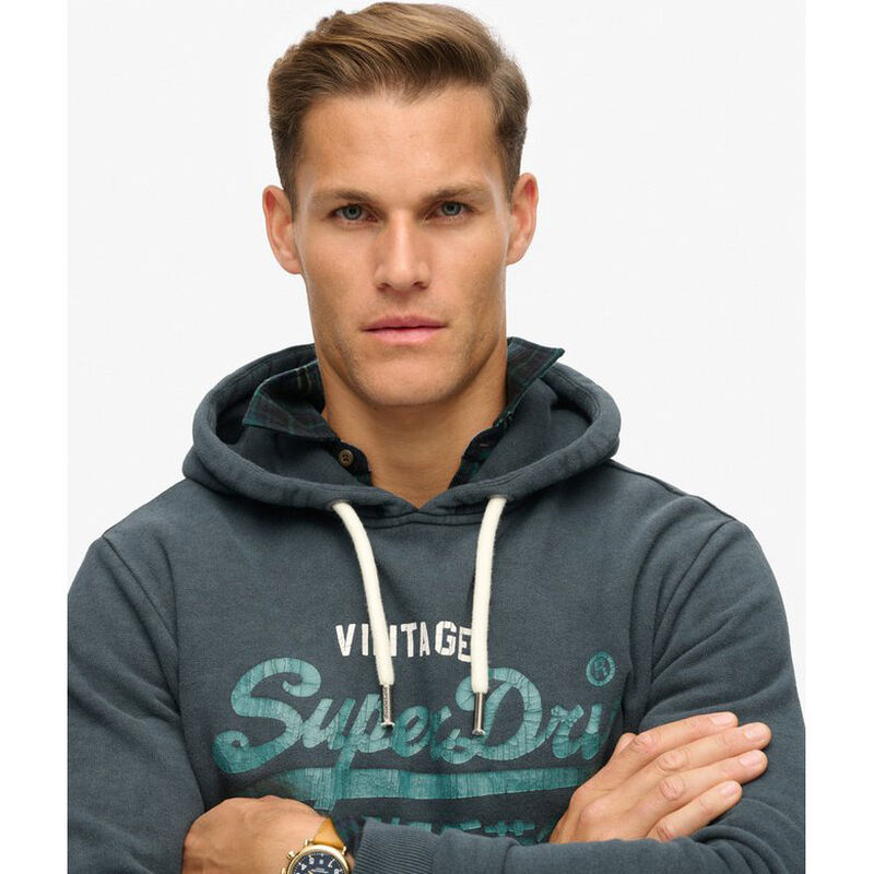Superdry Duo Vintage Logo Hoodie image number 2